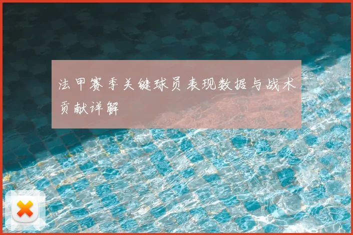 法甲赛季关键球员表现数据与战术贡献详解